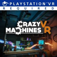 Crazy Machines VR PAL Playstation 4 PAL box art